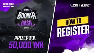 Booyah Bash | Registration Guide | ESPL X UDG Esports