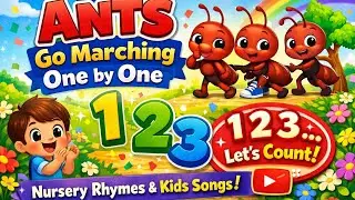 The Ants Go Marching One by One 🐜 | Fun Nursery Rhymes for Kids | Mini Melody Kids