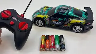 Unboxing RC sports car, Transformers robot sports car, Thomas cartoon train electric toy car, 
