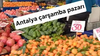 Antalya çarşamba pazarı 24 Aralık
