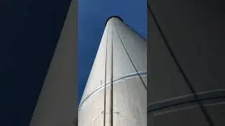 Steeplejack abseil #abseiling #work #steeplejack #chimney #london #workingatheights #ropeaccess