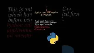 facts about python programming language|How does python work without compiler🤔?? python Interpreter💡