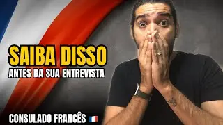 ENTREVISTA no CONSULADO Francês | Como é a entrevista para o VISTO PVT | Faz muita pergunta?