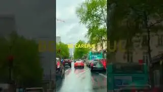 Driving In Paris #travel #shorts #paris