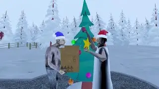 Granny x Grandpa Family Christmas  Granny House | Funny Animation
