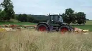 Fendt Xylon Heugras m&auml;hen