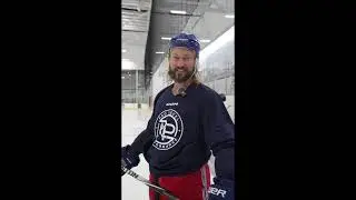 Two EX Pro Hockey Players Compete