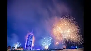 New year fireworks 2019 from DUBAI || BURJ KHALIFA