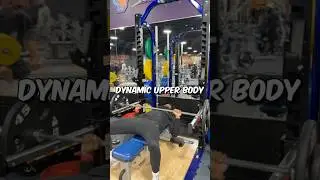 DYNAMIC UPPER DAY! 🔥 #athlete #athleticperformance #workoutperformance #shorts #upperbodystrength