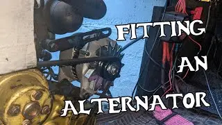 Replacing an Alternator on a Narrowboat