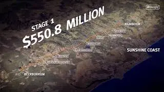 Beerburrum to Nambour Rail Upgrade Project visualisation