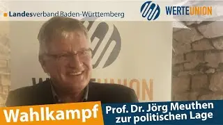 J&ouml;rg Meuthen spricht zum Wahlkampfauftakt in Eppelheim