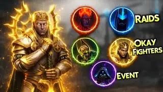 Monarch of Light Set Testing &mdash; in Grind, in Raids, in Event and Okay Fighters 🔥 Must Click 🔥