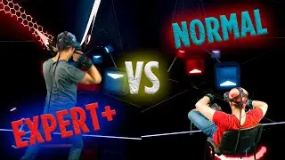 Beat Saber ЭКСПЕРТ+ VS НОРМА