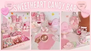 COFFEE BAR TOUR | Pink Girly Valentine decor