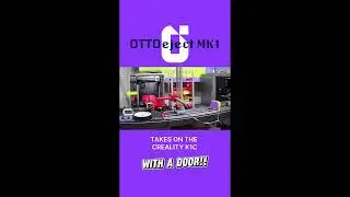 Hands-Free 3D Printing: OTTOeject Opens the Creality K1C Door + Ejects a Completed Print
