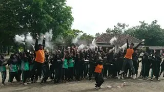 Outbound (Fun Game) 200 siswa MTS N 2 Sukoharjo di Pantai Bandengan, Jepara