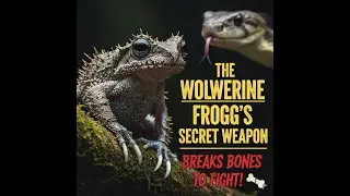 The Wolverine Frog's Secret Weapon | Watch it Break Its Own Bones to Fight a Predator!