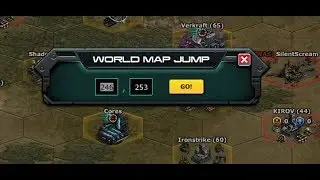 War Commander - World Map Jump Explained.