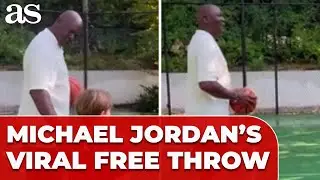Michael Jordan's UNEXPECTED VIRAL MOMENT: the FREE THROW everyone&rsquo;s talking about