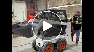 Bobcat Packer S-70 Converted to 480 Volt Electric Skid Steer