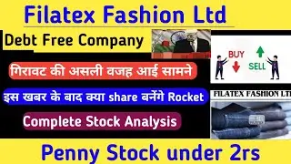 Filatex Fashion share news today।Filatex Fashion share latest news।Filatex Fashion Ltd share price 