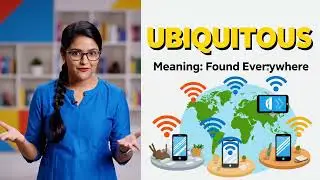 Learn English Vocabulary | Word: UBIQUITOUS 📘