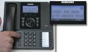 How To Change the Ringmode of a Phone on a Samsung Telephone System