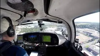 Strong Crosswind  in a Cirrus
