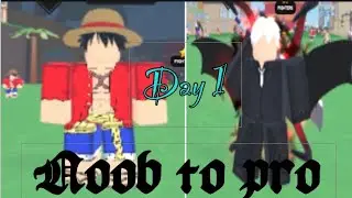Anime Evolution Simulator Noob To Pro Day 1