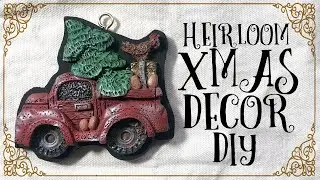 Make your own hand crafted heirloom Christmas ornament!
