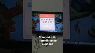 comprei o tiro torcidinho do cuphead