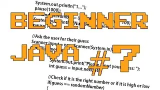 Beginner Java #7 : Methods and a Calculator