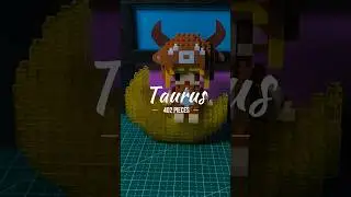 Nano blocks mini bricks collection #taurus #zodiac  #lego