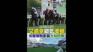 艾道拿砌低潘頓 / 英駿飛駒影贏火焰閃爍
