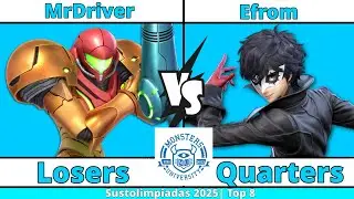 Sustolimpiadas 2025 | MrDriver vs Efrom | Losers Quarters | SSBU