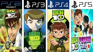 Evolution of Ben 10 Games #gamehistory#evolutiongame #Ben10