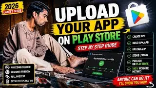 How to Upload Your App on Google Play Store (2026) 🚀 Complete Step-by-Step Guide