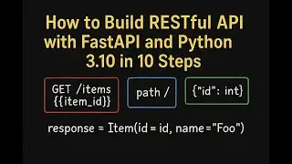 How to Build RESTful API with FastAPI and Python 3.10 in 10 Steps