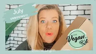 UNBOXING The Vegan Box JULY 2021 SUBSCRIPTION BOX Supporting small Australian Plant Based Business