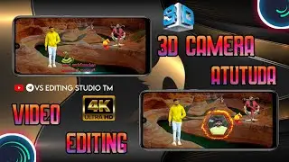 3D Cinematic Motion Video Editing in Alight motion danavir attitude 3D video editing 3d Camera Edit