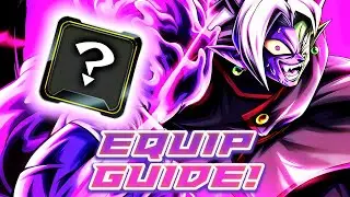 (DB Legends) BEST EQUIPMENT GUIDE FOR NEW ULTRA ZAMASU!