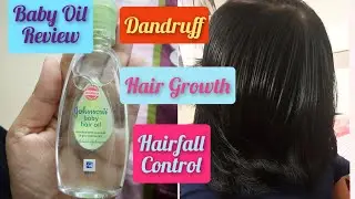 #babyhairoil  Johnson's Baby Hair Oil Review|| Geeta's Corner
