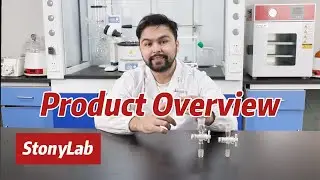 Переходник для регулирования прямого потока StonyLab &ndash; точная регулировка газа и жидкости! ⚗️💨✨