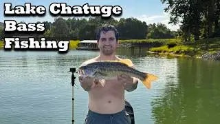 Lake Chatuge Summer Bass Fishing For AGGRESSIVE Bass! (CRAZY DAY)