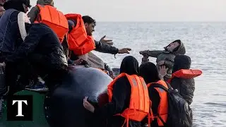 Hundreds Of Migrants Cross The Channel In A Single Day