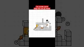 Cats Puzzle: Logic path puzzle#games #puzzlegame