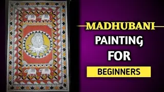 Madhubani Painting For Beginners #madhubani #painting