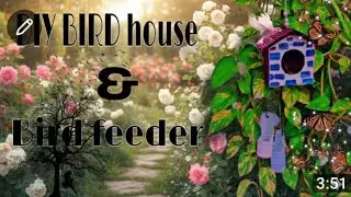 🐦Market जैसा Bird house घर पर बनाएं बिल्कुल सस्ते में/Homemade bird house/Bird house making  at home