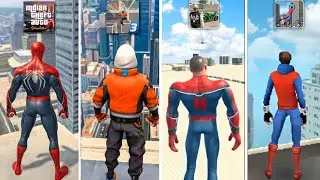 Spider-Man Jumping In Indian GTA Games 🤯